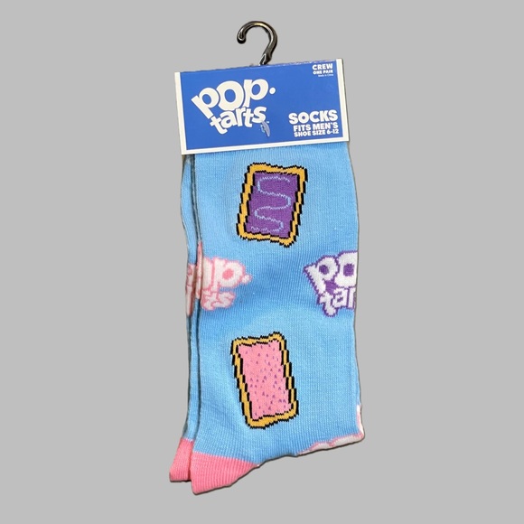 Pop Tarts Swedish Fish Oreo Cookie Men’s Crew Socks 3 Pair Size 6-12 - Picture 2 of 7